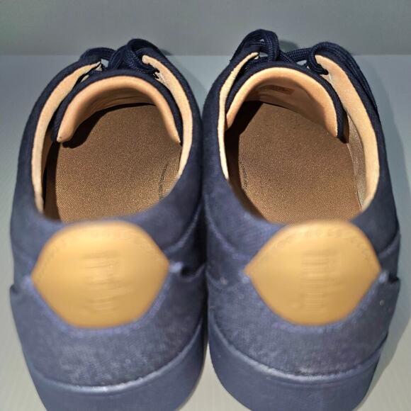 NEW Fitflop Rally Sneaker Trainer Casual Midnight Navy Canvas Size 11 - Picture 11 of 14
